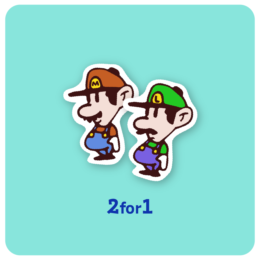 Plumbing Bros. Stickers