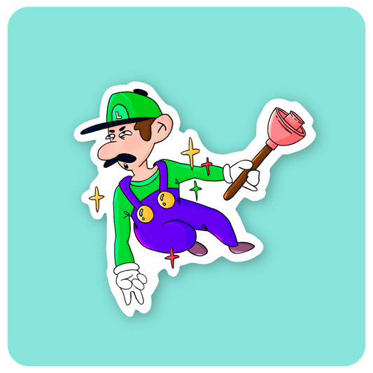 Green Bro Parkour Sticker